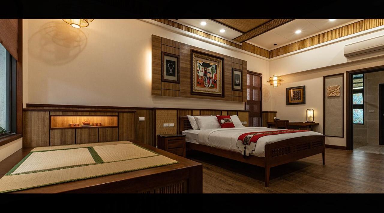 Appartement 山花映水紅莊園民宿 à Yuemei Extérieur photo
