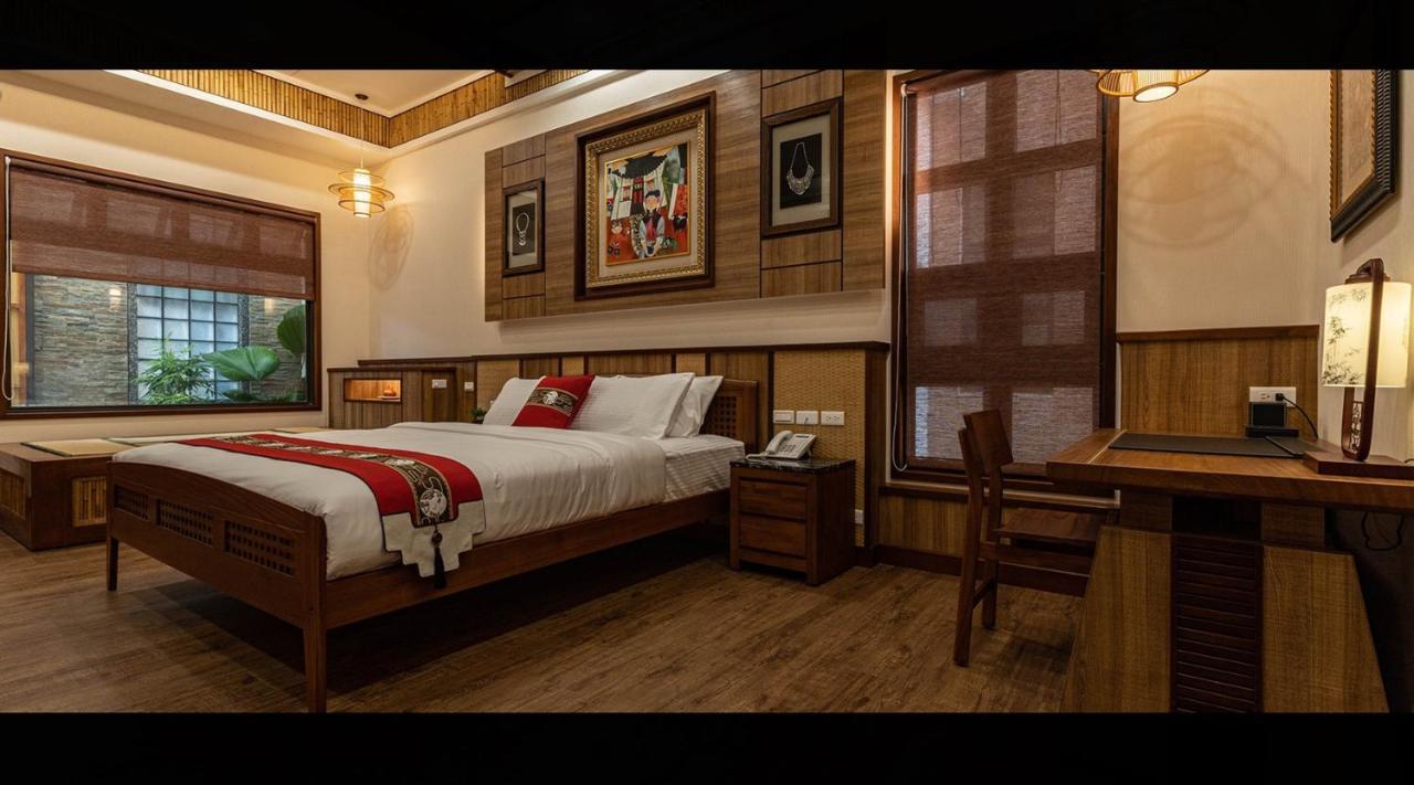 Appartement 山花映水紅莊園民宿 à Yuemei Extérieur photo