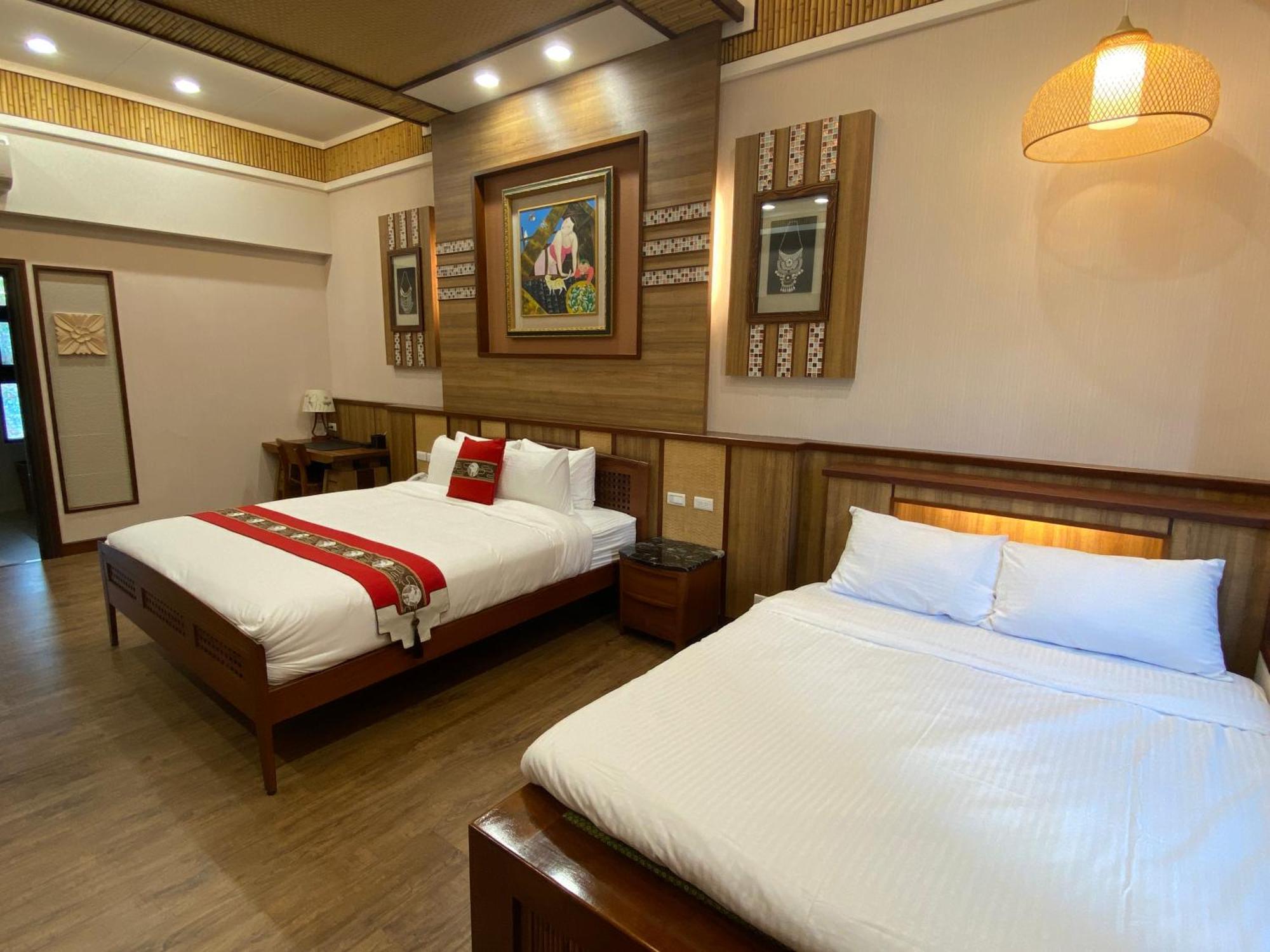 Appartement 山花映水紅莊園民宿 à Yuemei Extérieur photo